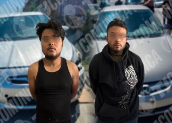 Policía Municipal de Tijuana detiene a sicarios que ejecutaron a dos hombres en una frutería