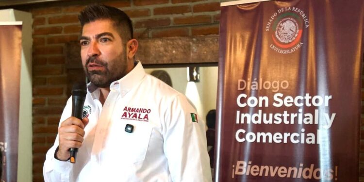 Reconoce Armando Ayala crecimiento económico en BC durante gestión de la gobernadora Marina del Pilar