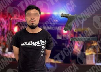 Municipales atoran a trabajador de car wash con droga y arma; “es para mi protección y la droga para usarla con mis amigos”