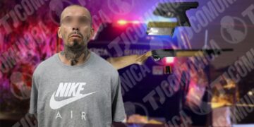 Unidad Táctica Turística atora a hombre con maleta que contenía escopeta, arma corta y droga