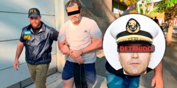 Cae en Argentina el contralmirante Fernando Farías Laguna por huachicol fiscal; era buscado en 192 países