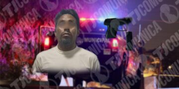 “Cuido el punto y trabajo para el CDS”, dijo mientras lo detenía la Policía Municipal en la colonia Los Laureles