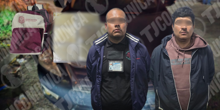 Municipales detienen a dos con más de 7 kilos de droga en la Zona Norte