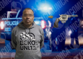 Municipal detiene a presunto asaltante armado tras reporte en la colonia Rinconada