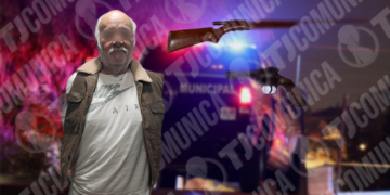 Municipal detiene a abuelito por violencia familiar y posesión de armas en Zona Centro