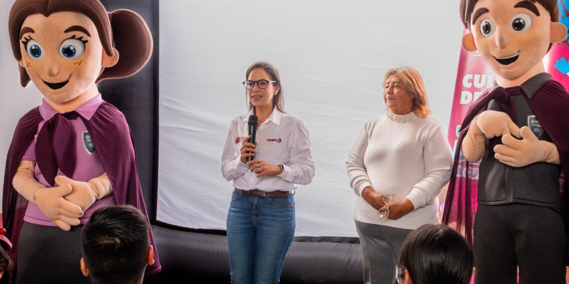 ACERCA CESPT PLÁTICAS SOBRE EL CUIDADO DEL AGUA A NIÑAS Y NIÑOS DE VILLAS DEL CAMPO: MÓNICA VEGA, DIRECTORA DE CESPT