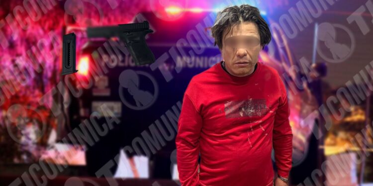 Municipales y FESC atoran a hombre armado en Lomas Virreyes