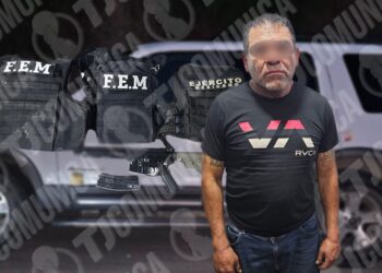 “A mí me dan solo a cuidar el ‘fierro’ y lo llevo a donde me digan”: Unidad Táctica atora a hombre con fusil y equipo táctico