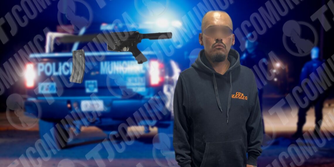 Unidad Táctica atora a “El Cholo” con fusil; confesó que cuidaba cuarterías por 2 mil pesos semanales