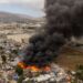 Incendio arrasa con viviendas en Vía Rápida Alamar; fueron 39 casas consumidas