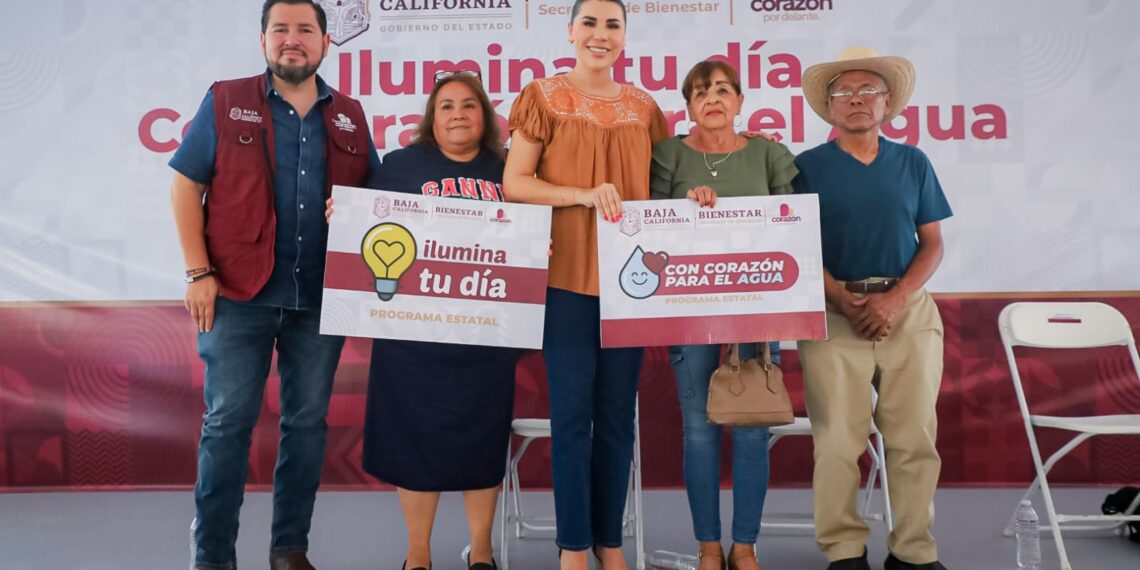 FORTALECE GOBERNADORA MARINA DEL PILAR BIENESTAR DE LAS FAMILIAS CON APOYOS PARA AGUA Y ELECTRICIDAD EN BAJA CALIFORNIA