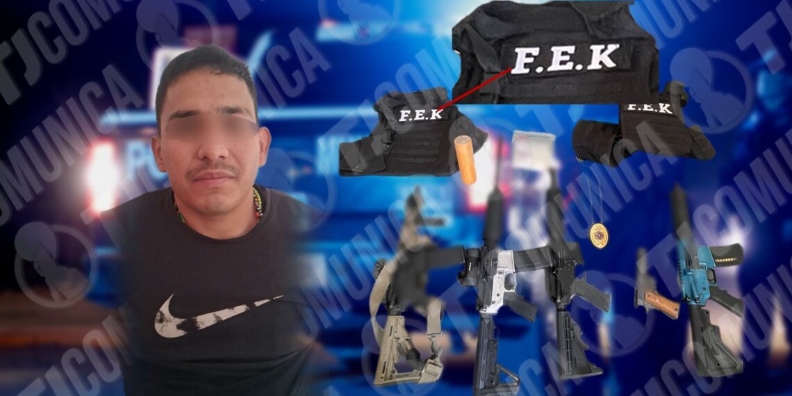 Con “charola” de la FGR, FESC detiene jefe de la FEK del CJNG