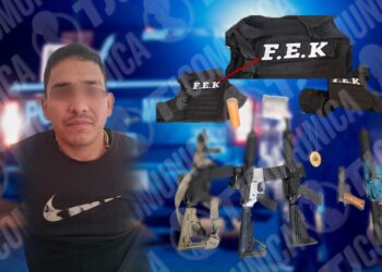 Con “charola” de la FGR, FESC detiene jefe de la FEK del CJNG