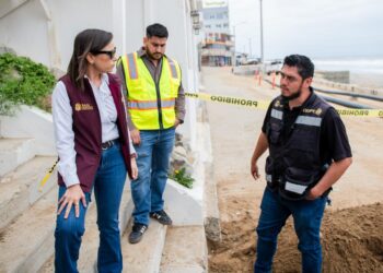 REHABILITA CESPT RED SANITARIA EN ANDADORES DEL PASEO COSTERO DE PLAYAS DE TIJUANA: MÓNICA VEGA, DIRECTORA GENERAL