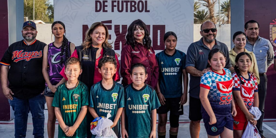 MÁS ESPACIOS PARA EL DEPORTE: NORMA BUSTAMANTE ENTREGA LA REHABILITACIÓN DE LA UNIDAD DEPORTIVA CREA