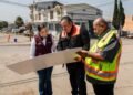 SUPERVISA MÓNICA VEGA RECTA FINAL DE REHABILITACIÓN DE RED DE ALCANTARILLADO EN GUAYCURA