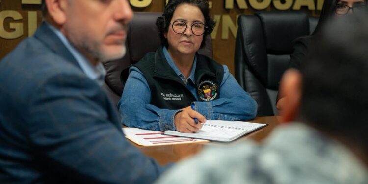 Avanzan acciones coordinadas para preservar la paz y la tranquilidad en Playas de Rosarito