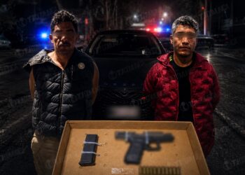 Municipales de Tijuana atoran en alcoholímetro a “El Jalapeño” y “El Búho”; traían a un hombre secuestrado en el vehículo