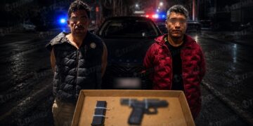 Municipales de Tijuana atoran en alcoholímetro a “El Jalapeño” y “El Búho”; traían a un hombre secuestrado en el vehículo