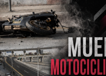 Muere motociclista en la salida vehicular de la garita de El Chaparral