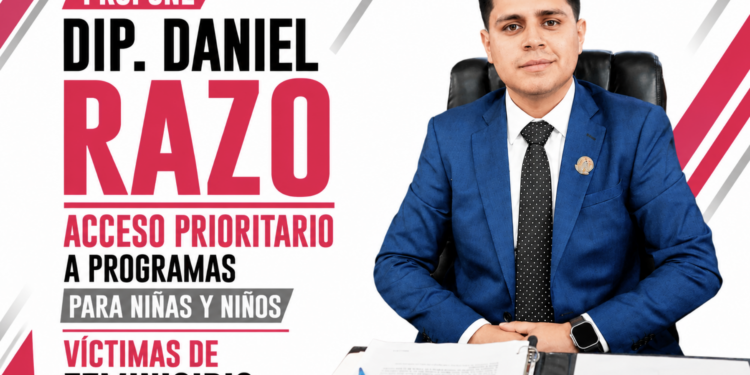 PROPONE DIP. DANIEL RAZO ACCESO PRIORITARIO A PROGRAMAS PARA NIÑAS Y NIÑOS VÍCTIMAS DE FEMINICIDIO