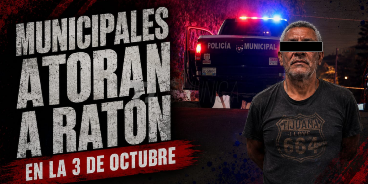 Detienen a hombre por presunto robo con violencia a mujer en colonia 3 de Octubre