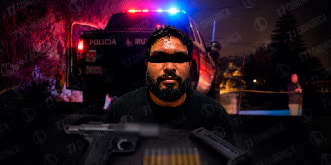“Muevo pollos para un cártel”: municipales detienen a hombre armado en Playas de Tijuana