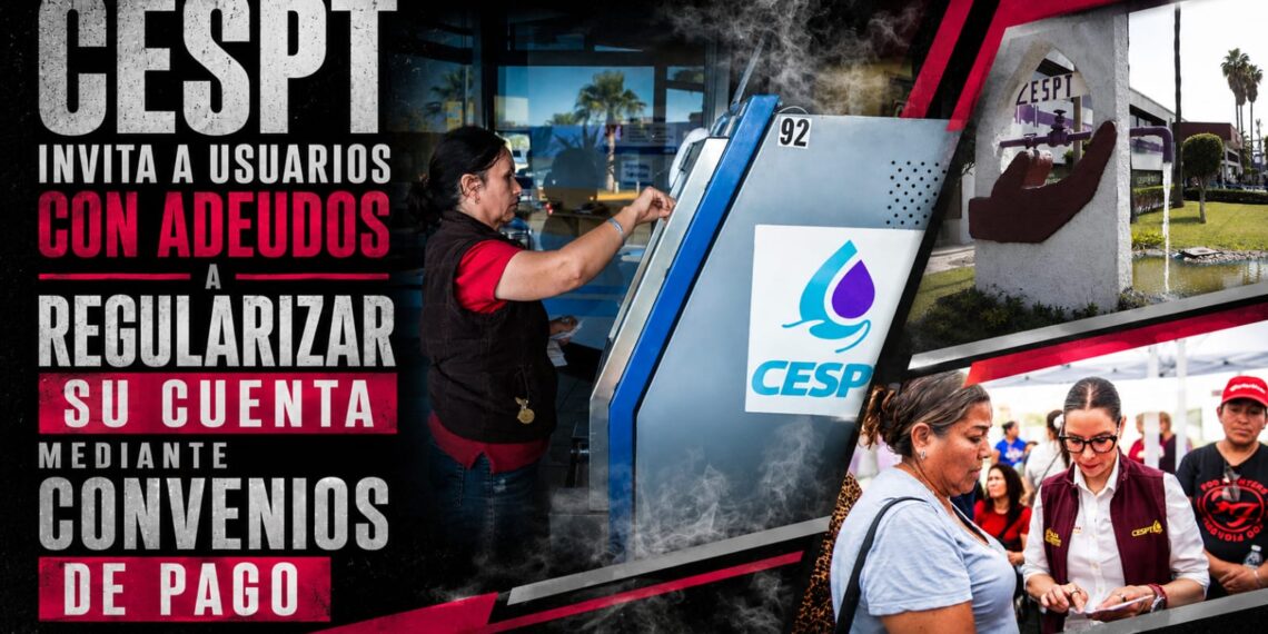 CESPT INVITA A USUARIOS CON ADEUDOS A REGULARIZAR SU CUENTA MEDIANTE CONVENIOS DE PAGO