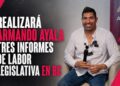 Realizará Armando Ayala tres Informes de labor legislativa en BC