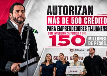 Autorizan más de 500 créditos para emprendedores tijuanenses con inversión superior a los 150 millones de pesos