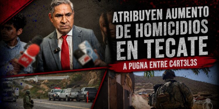 Atribuyen aumento de homicidios en Tecate a pugna entre cárteles
