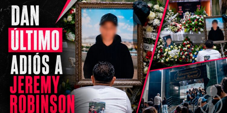 Dan último adiós a Jeremy Robinson; persisten dudas sobre el caso de los tres jóvenes hallados sin vida en Tecate