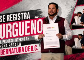 SE REGISTRA ISMAEL BURGUEÑO RUIZ EN EL PROCESO INTERNO DE MORENA A LA COORDINACIÓN ESTATAL DE LA DEFENSA DE LA TRANSFORMACIÓN EN BAJA CALIFORNIA