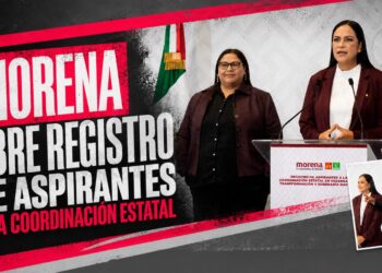 Morena abre registro de aspirantes a la coordinación estatal; aspirantes a gubernatura de BC se registran hoy