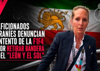 Aficionados iraníes denuncian intento de la FIFA por retirar bandera del “León y el Sol”