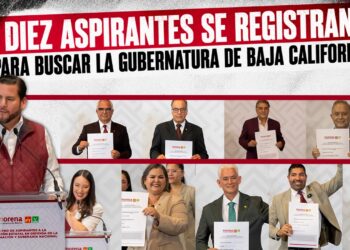 Diez aspirantes se registran para buscar la gubernatura de Baja California