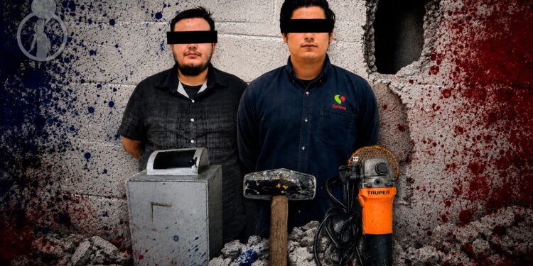 Detienen a dos vigilantes por presunto intento de robo a caja fuerte en Soriana de Mexicali