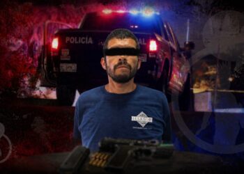 Municipales de Tijuana atoran a “El Toner” con arma de fuego en la colonia Francisco Villa