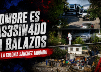 Hombre es asesinado a balazos en la colonia Sánchez Taboada