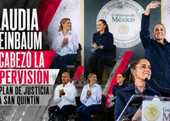 Claudia Sheinbaum supervisa Plan de Justicia para San Quintín y anuncia seguimiento