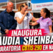 Inaugura Claudia Sheinbaum preparatoria CBTIS 290 en Natura
