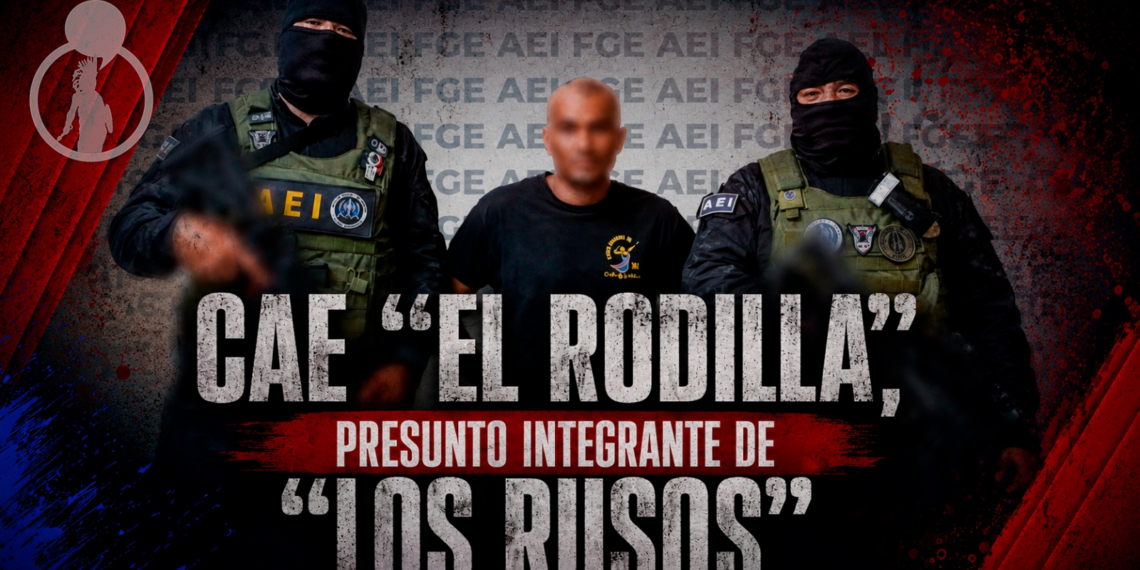Cae “El Rodilla”, presunto integrante de “Los Rusos”, ligado a fosas clandestinas en el Valle de Mexicali