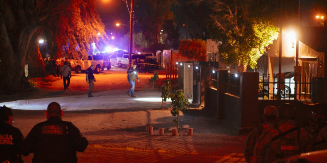 Acribillan a agente de la FESC y a su esposa dentro de su domicilio en Mexicali
