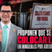 PROPONEN QUE SE PROHÍBA COLOCAR LONAS EN INMUEBLES POR ADEUDOS FISCALES