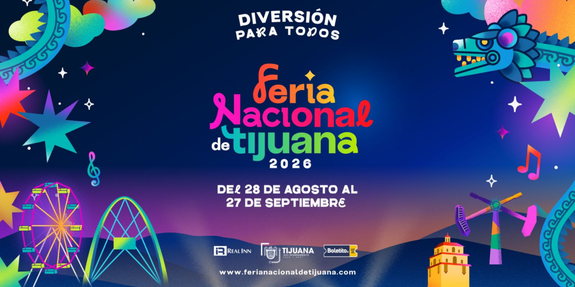 Anuncian fechas oficiales de la Feria Nacional de Tijuana 2026