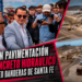 Inician pavimentación con concreto hidráulico en Paseo Banderas de Santa Fe; obra concluirá en aproximadamente dos meses