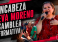 Encabeza Eva Moreno Asamblea Informativa en Defensa de la Transformación y la Soberanía Nacional en la colonia 3 de Octubre