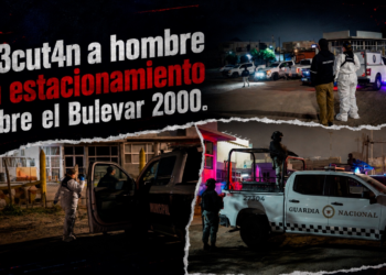 Ejecutan a hombre de 55 años en estacionamiento de comercios sobre el Bulevar 2000