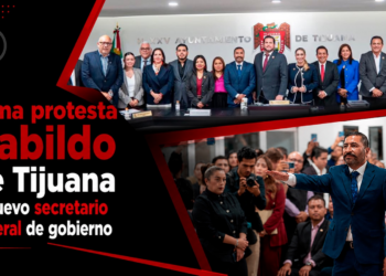 Cabildo de Tijuana toma protesta a Ramón Vázquez Valadez como nuevo secretario de Gobierno Municipal