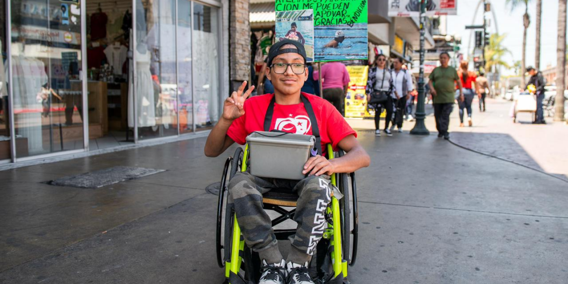 Nadador de 15 años busca apoyo para asistir a la Serie Mundial de Para Natación